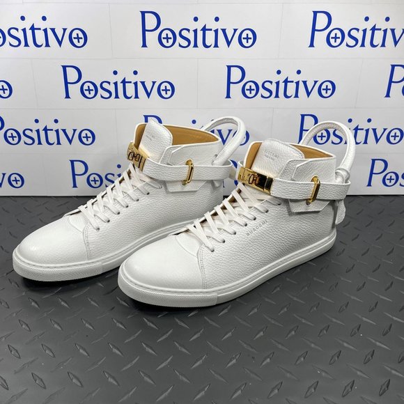 Buscemi White High-Top Sneakers - Picture 2 of 6